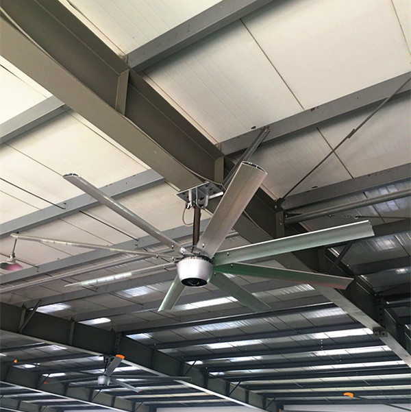 Oszczędność energii bezszczotkowy wentylator sufitowy Chłodnica powietrza Giant Aluminiowy wentylator sufitowy