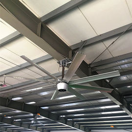 Aluminiowe ostrze bezszczotkowy wentylator sufitowy Oszczędzanie energii w centrach dystrybucyjnych